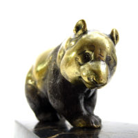 Panda Bär Bronze – Bild 11