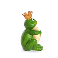 Froschkönig Kerze mit Herz - Kiss me – Bild 5