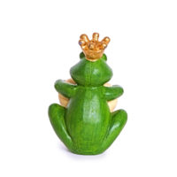 Froschkönig Kerze mit Herz - Kiss me – Bild 6