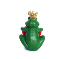 Froschkönig Kerze mit Herz - Kiss me – Bild 8
