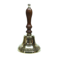 Handglocke Messing - Holzgriff - 27,5 cm Captains Bell – Bild 4