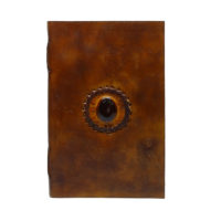 Tagebuch Lederbuch - XXL Block Stone RAW - Brown