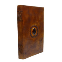 Tagebuch Lederbuch - XXL Block Stone RAW - Brown – Bild 2