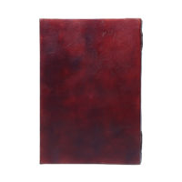 Tagebuch Lederbuch - XXL Block Stone RAW - Wine – Bild 5