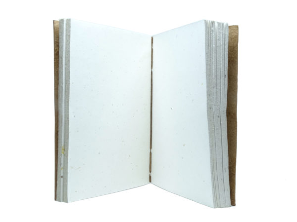 Tagebuch Lederbuch - XXL Block Stone RAW - Wine – Bild 4