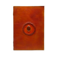 Tagebuch Lederbuch - XXL Block Stone RAW - Lion
