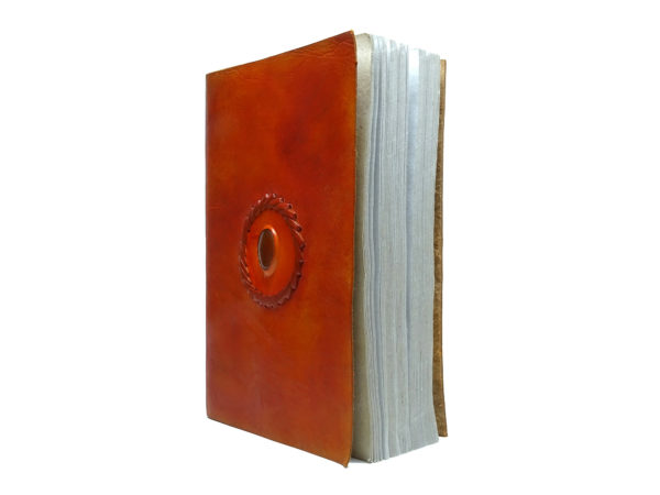 Tagebuch Lederbuch - XXL Block Stone RAW - Lion – Bild 4