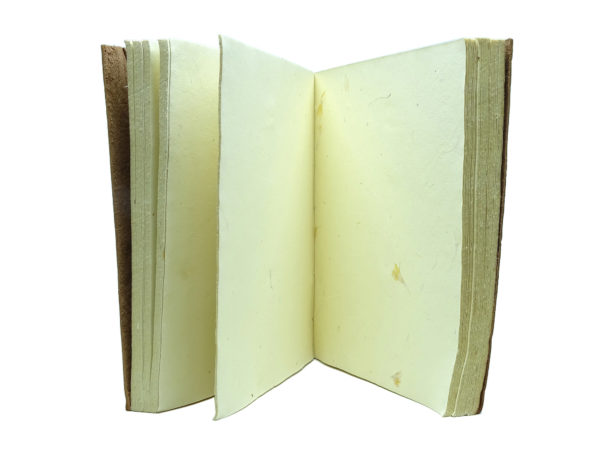 Tagebuch Lederbuch - XXL Block RAW - Brown – Bild 3