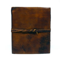 Tagebuch Lederbuch - XL Stone RAW - Brown – Bild 2