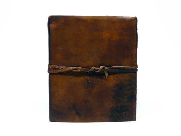 Tagebuch Lederbuch - XL Stone RAW - Brown – Bild 2