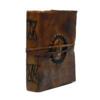 Tagebuch Lederbuch - XL Stone RAW - Brown – Bild 3