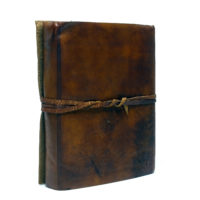 Tagebuch Lederbuch - XL Stone RAW - Brown – Bild 4
