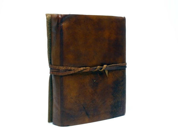 Tagebuch Lederbuch - XL Stone RAW - Brown – Bild 4
