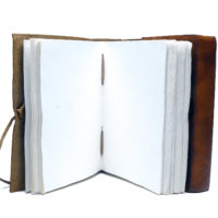 Tagebuch Lederbuch - XL Stone RAW - Brown – Bild 5