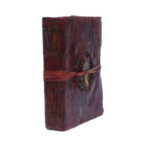 Tagebuch Lederbuch - XL Stone RAW - Wine – Bild 4