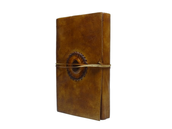 Tagebuch Lederbuch - XXL Stone RAW - Brown – Bild 3