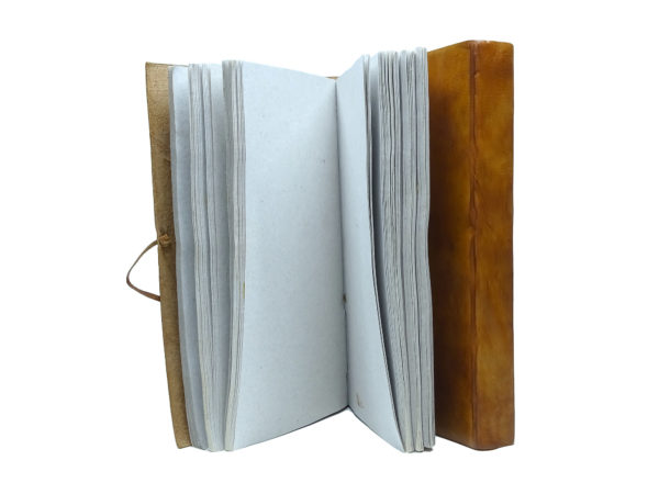 Tagebuch Lederbuch - XXL Stone RAW - Brown – Bild 4