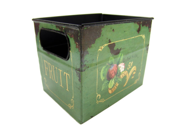 Aufbewahrungsboxen Metall 3er Set -Fruit - Emaille Look – Bild 2