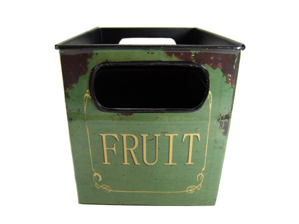 Aufbewahrungsboxen Metall 3er Set -Fruit - Emaille Look – Bild 3