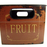 Aufbewahrungsboxen Metall 3er Set -Fruit - Emaille Look – Bild 6