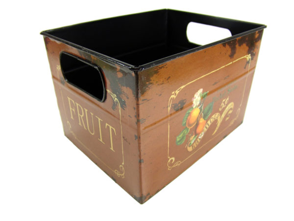 Aufbewahrungsboxen Metall 3er Set -Fruit - Emaille Look – Bild 7