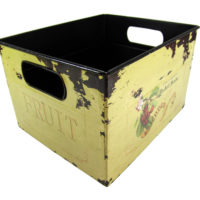 Aufbewahrungsboxen Metall 3er Set -Fruit - Emaille Look – Bild 8