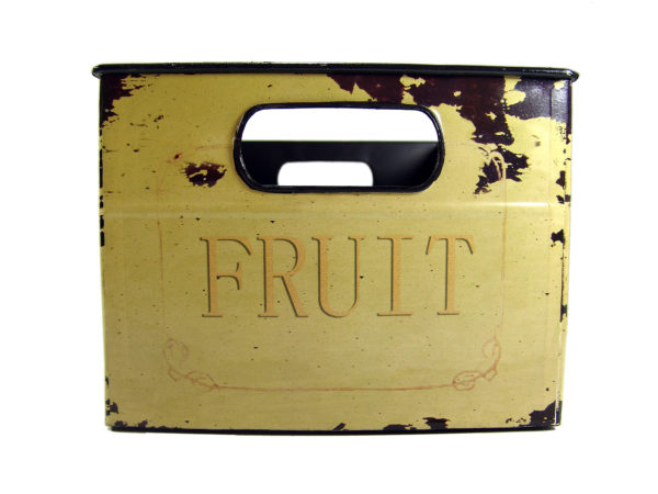 Aufbewahrungsboxen Metall 3er Set -Fruit - Emaille Look – Bild 10