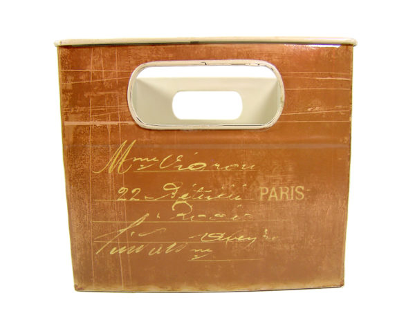 Aufbewahrungsboxen Metall 3er Set - Paris - Emaille Look – Bild 6