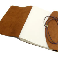 Lederbuch Buffalo Classic Caramel A4 – Bild 2