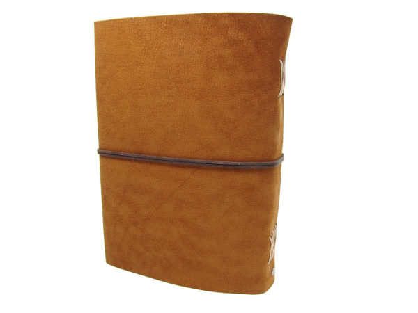 Lederbuch Buffalo Classic Caramel A4 – Bild 3