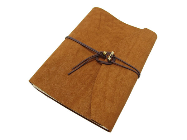 Lederbuch Buffalo Classic Caramel A4 – Bild 5