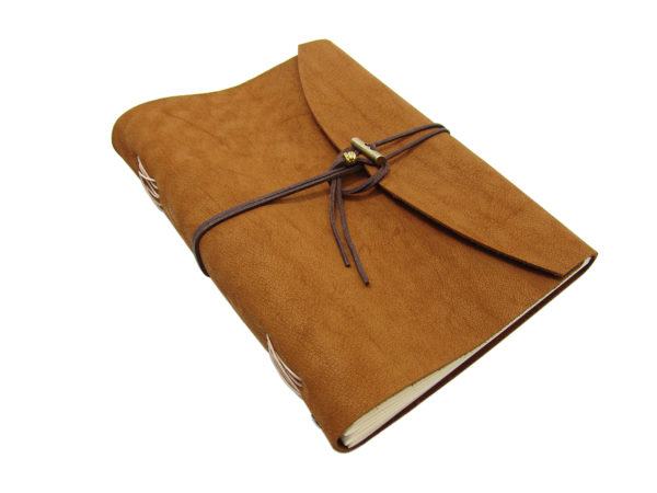Lederbuch Buffalo Classic Caramel A4 – Bild 6