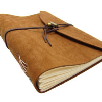 Lederbuch Buffalo Classic Caramel A4 – Bild 7