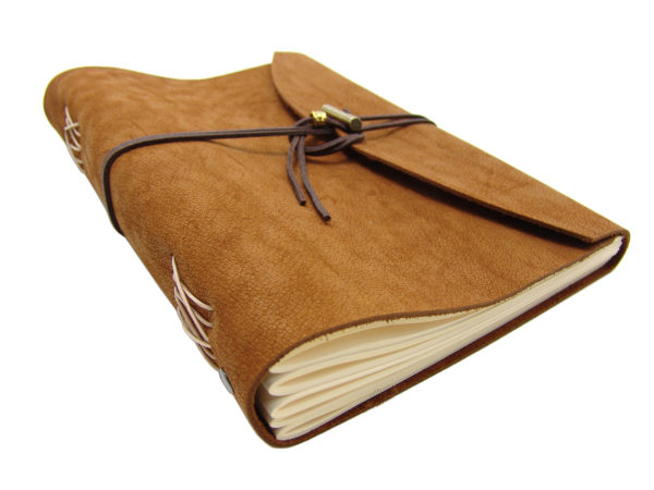Lederbuch Buffalo Classic Caramel A4 – Bild 7