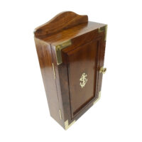 Maritimer Schlüsselkasten in Holz & Messing – Bild 4