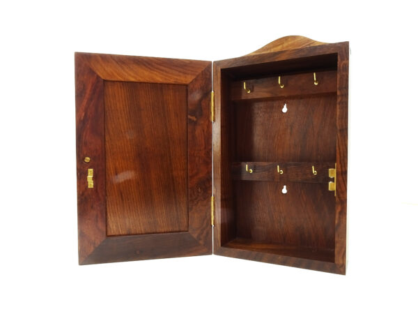 Maritimer Schlüsselkasten in Holz & Messing – Bild 6
