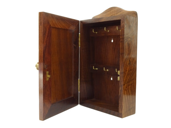 Maritimer Schlüsselkasten in Holz & Messing – Bild 7