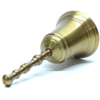 Handglocke Messing - Art-Deco Bronze - 15cm – Bild 5