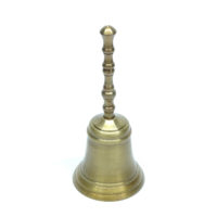 Handglocke Messing - Art-Deco Bronze - 15cm – Bild 2