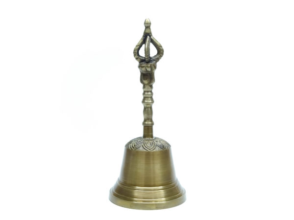 Handglocke Messing - Crown Bronze - 20cm