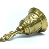 Handglocke Messing - Napoleon Bronze - 12cm – Bild 3