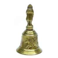 Handglocke Messing - Napoleon Bronze - 12cm – Bild 2