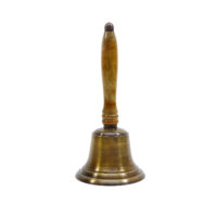 Handglocke Messing - Antik Look - 21cm – Bild 5