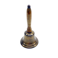 Handglocke Messing - Antik Look - 21cm – Bild 2