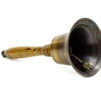 Handglocke Messing - Antik Look - 21cm – Bild 3
