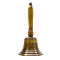 Handglocke Messing - Antik Look - 21cm