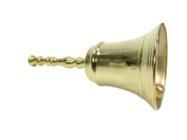 Handglocke Messing - Art-Deco Gold - 15cm – Bild 4