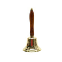 Handglocke Messing - Gold - 21cm – Bild 2