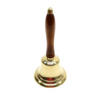 Handglocke Messing - Gold - 21cm – Bild 4