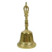 Handglocke Messing - Crown Gold - 20cm
